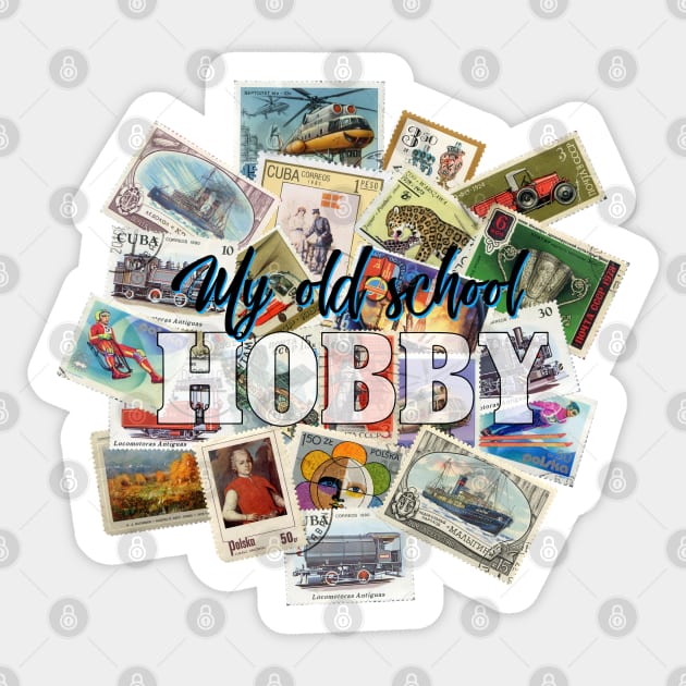 PHILATELY IS MY HOBBY Sticker by AlexxElizbar